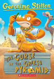 Front cover of the book 'The Curse of the Cheese Pyramid (Geronimo Stilton #2)' by Elisabetta Dami.