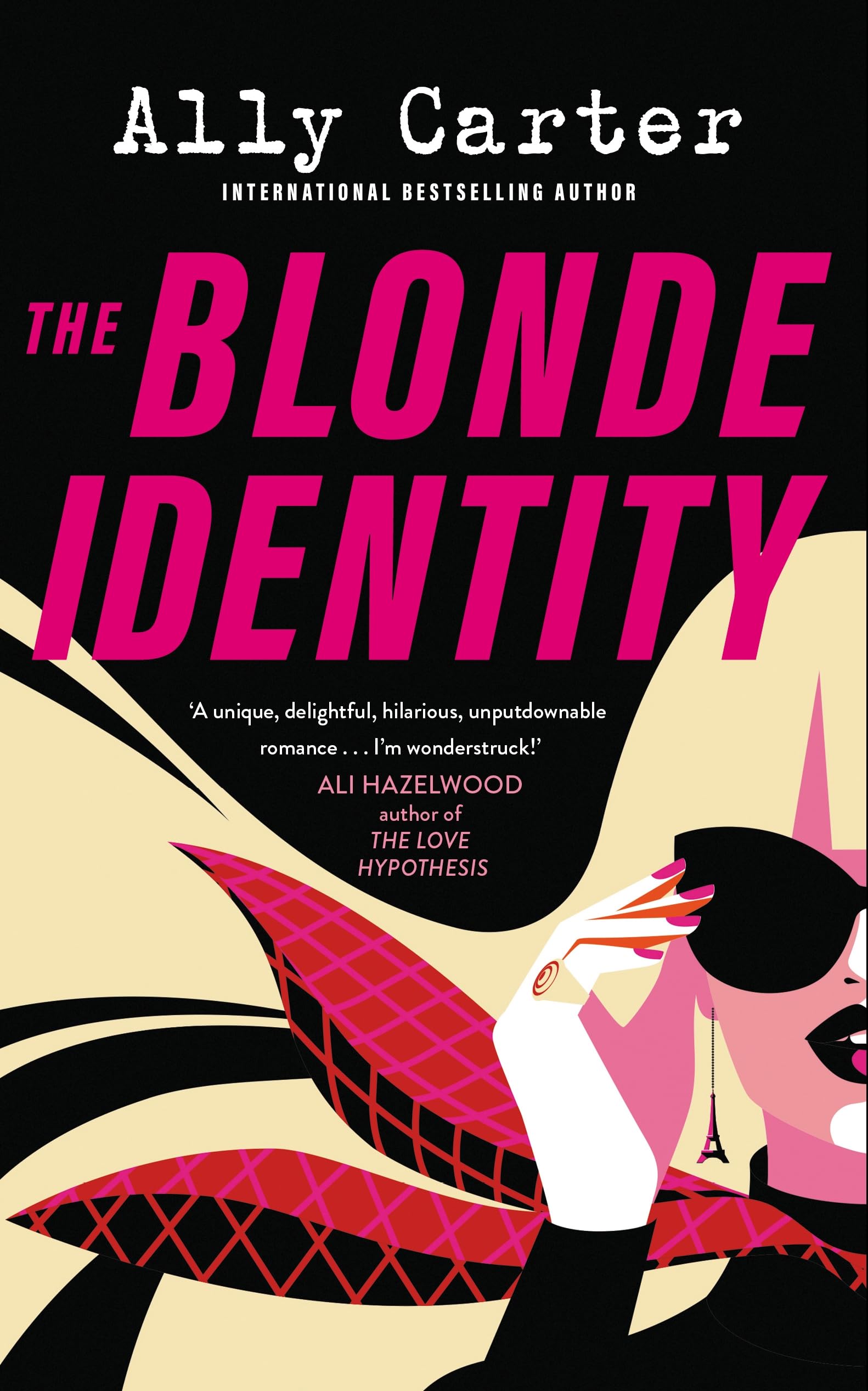 Front cover of the book 'Pan The Blonde Identity.' by Ally Carter.