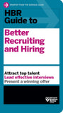 Front cover of the book 'HBR Guide to Better Recruiting and Hiring' by Harvard Business Review.