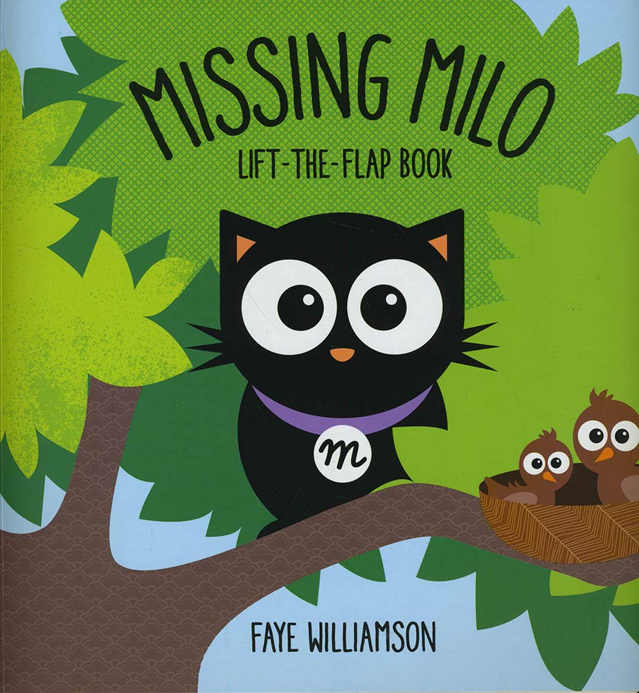 Front cover of the book 'Missing Milo' by Faye Williamson.