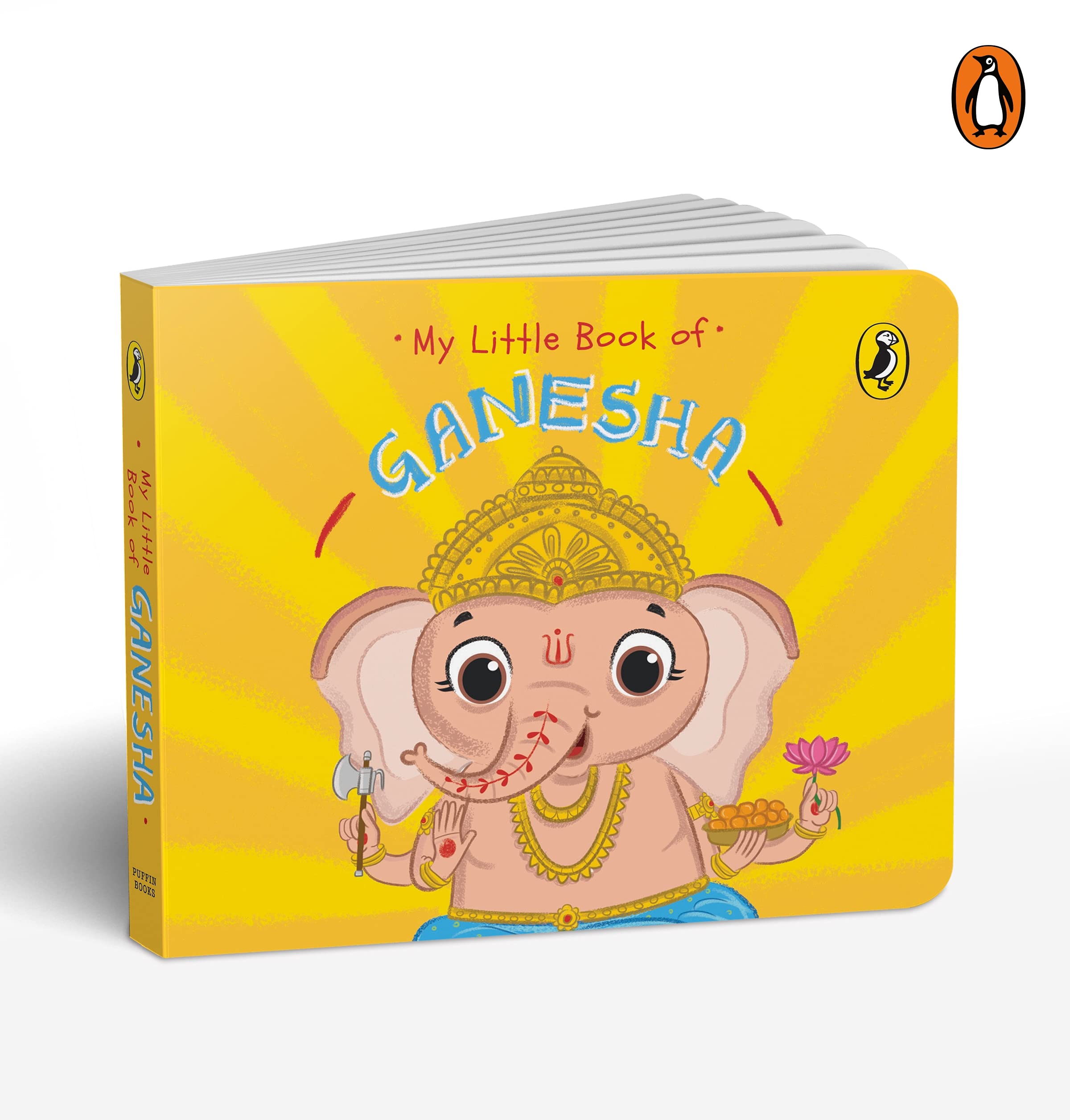 Front cover of the book 'My Little Book of Ganesha' by Na.