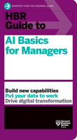 Front cover of the book 'HBR Guide to AI Basics for Managers' by Harvard Business Review.