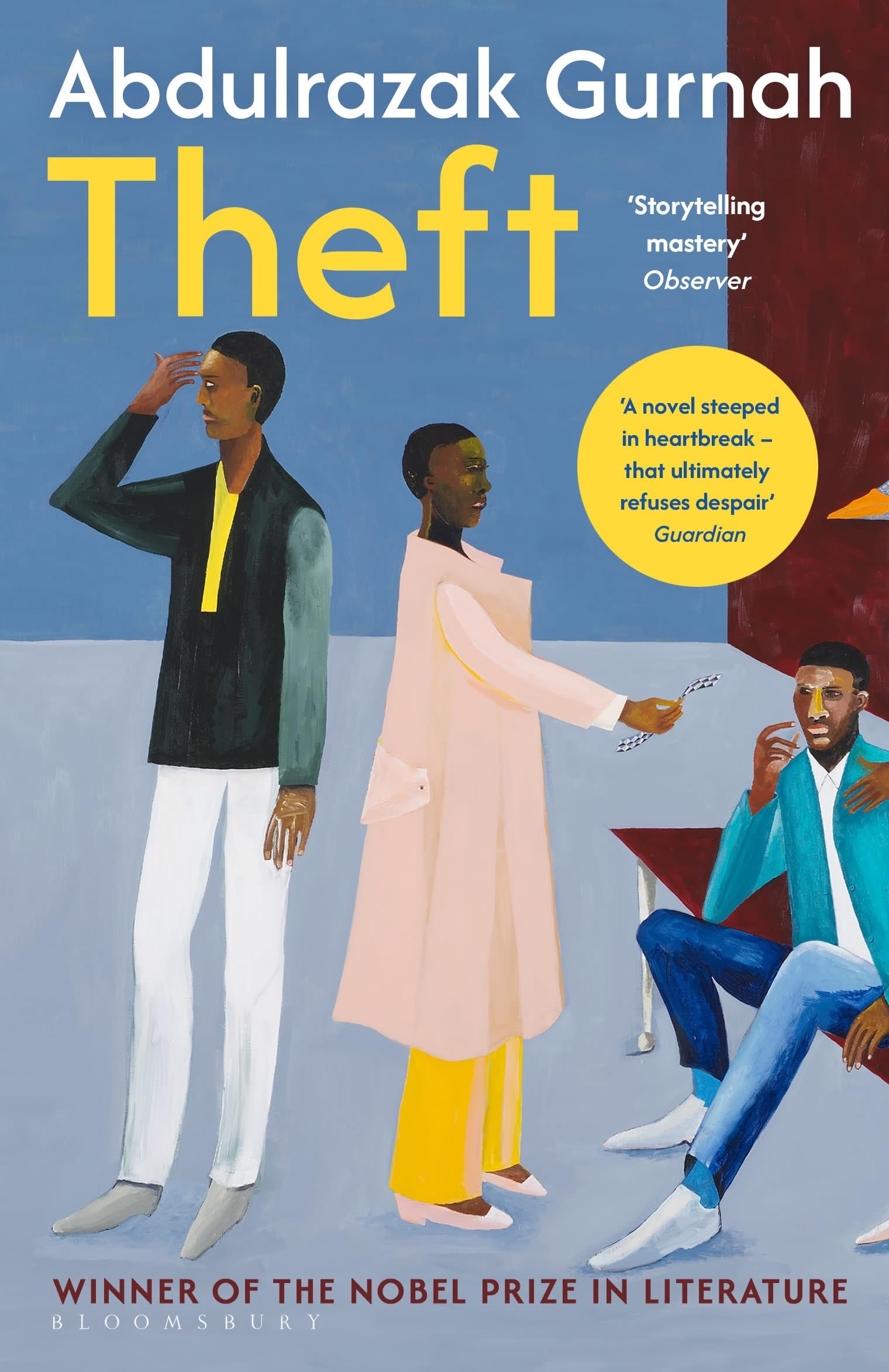 Front cover of the book 'Theft' by Abdulrazak Gurnah.