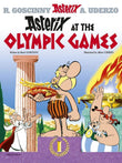 Front cover of the book 'ASTERIX AT THE OLYMPIC GAMES # 12' by Goscinny Rene.
