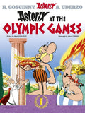 Front cover of the book 'ASTERIX AT THE OLYMPIC GAMES # 12' by Goscinny Rene.
