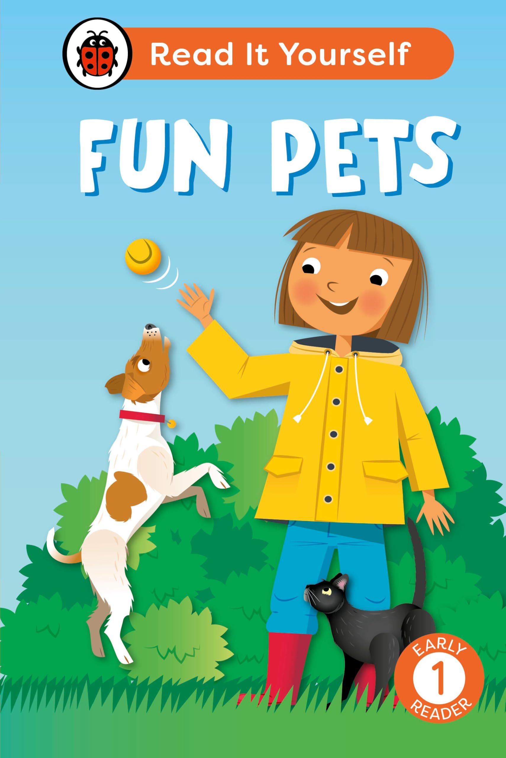 Front cover of the book 'Fun Pets: Read It Yourself - Level 1 Early Reader (Ladybird)' by Ladybird.
