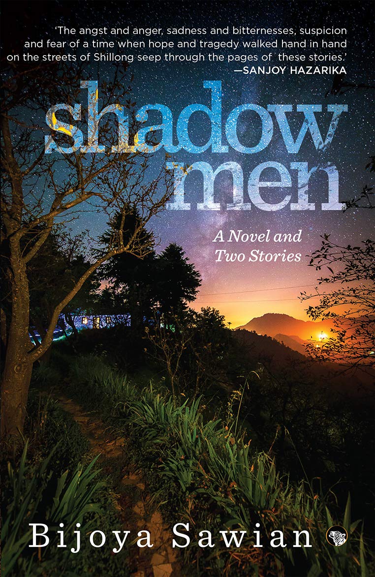 Front cover of the book 'Shadow Men' by Bijoya Sawian.