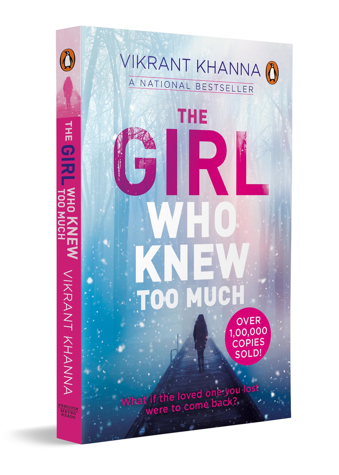 Front cover of the book 'Girl Who Knew Too Much' by Vikrant Khanna.