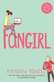 Front cover of the book 'Fangirl' by Rainbow Rowell.