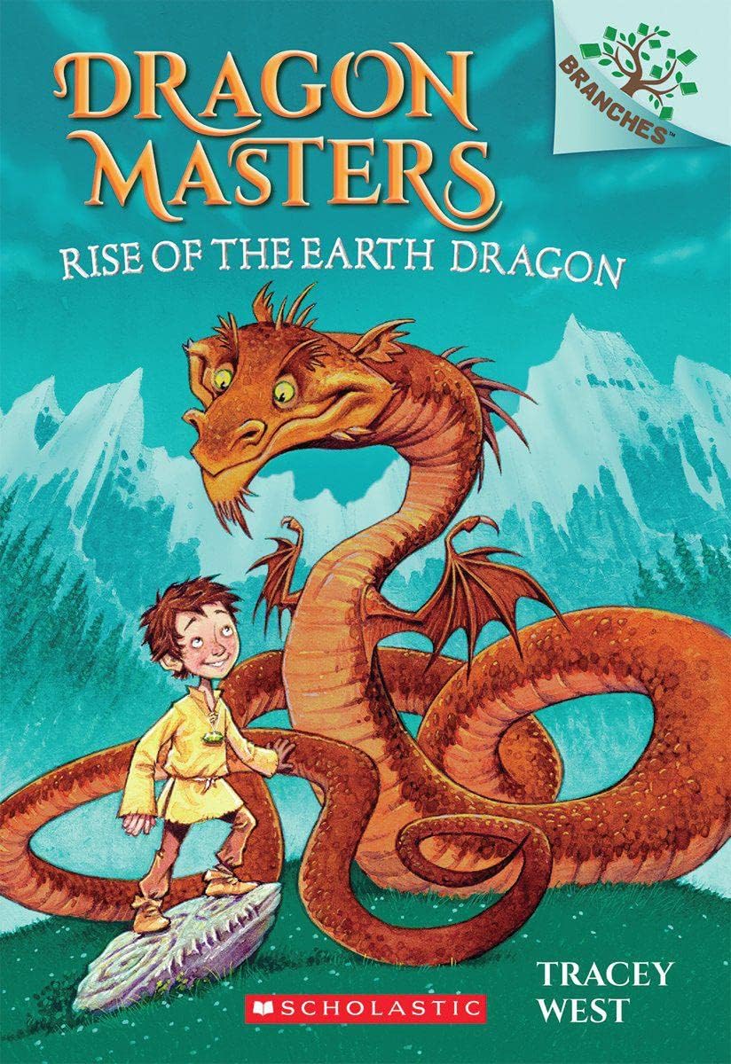 Front cover of the Paperback book 'Dragon Masters - 1 Rise of the Earth Dragon Tracey West' by Tracey West.