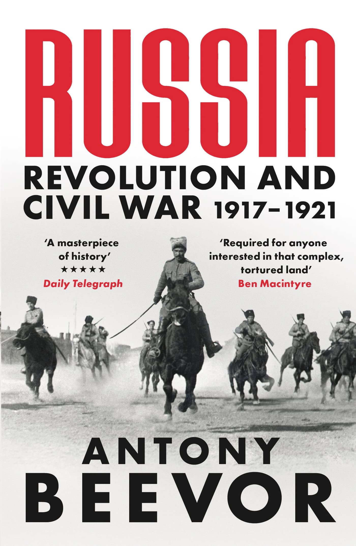 Front cover of the book 'Russia' by Antony Beevor.
