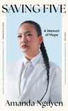 Front cover of the book 'Headline Press Saving Five.' by Amanda Nguyen.
