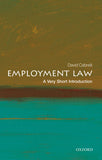 Employment Law: A Very Short Introduction |9780198819240|
