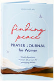 Front cover of the book 'Finding Peace: Prayer Journal for Women: Weekly Devotions, Prompts, and Exercises for Managing Anxiety' by Helen H. Lee, MSc.
