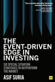 Front cover of the book 'The Event-Driven Edge in Investing' by Asif Suria.