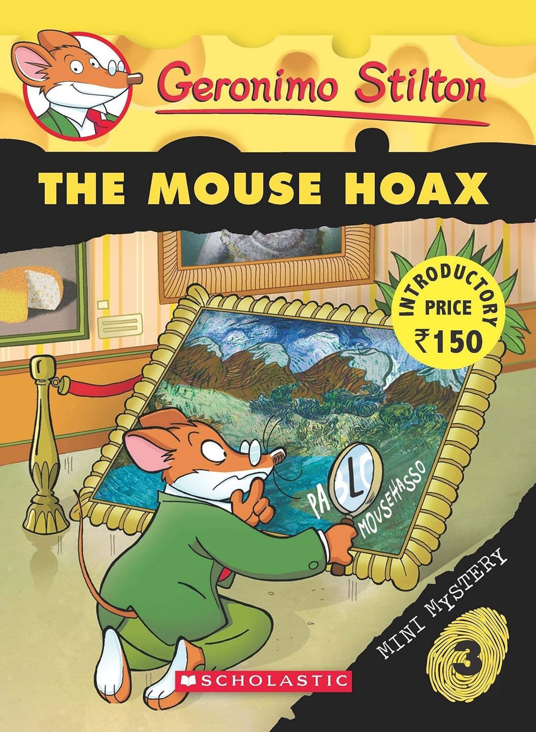 Front cover of the Paperback book 'GS Mini Mystery #3: The Mouse Hoax NA' by Scholastic.