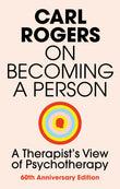 Front cover of the book 'On Becoming a Person: A Therapist's View of Psychotherapy' by Carl Rogers.