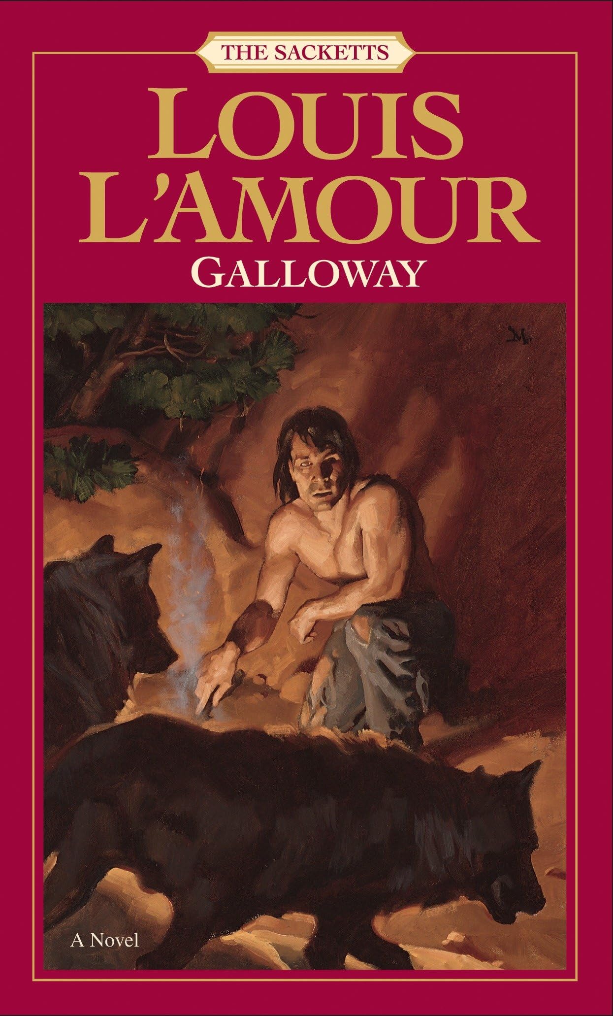 Front cover of the book 'Galloway (The Sacketts)' by LAmour, Louis.