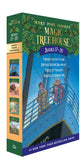 Front cover of the Boxed Set book 'Magic Tree House Books 17-20 Boxed Set: Tonight on the Titanic; Buffalo Before Breakfast; Tigers at Twilight; Dingoes at' by Osborne Mary Pope.