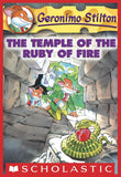 Front cover of the book 'The Temple of the Ruby of Fire (Geronimo Stilton, No. 14)' by Stilton Geronimo.