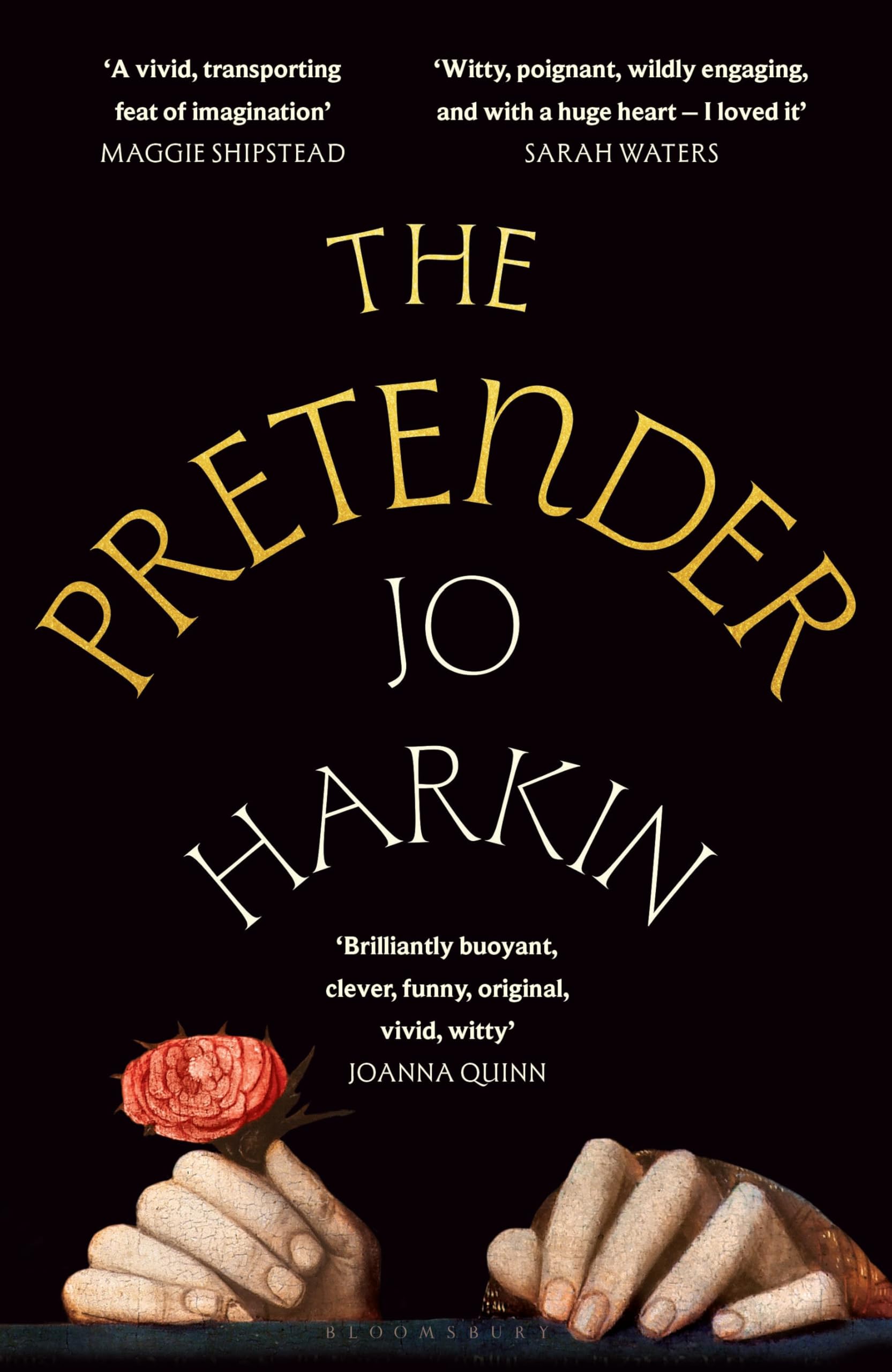 Front cover of the book 'The pretender' by Jo Harkin.