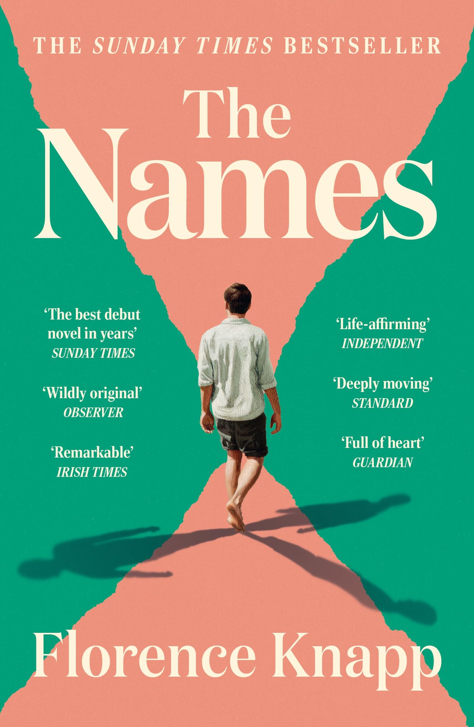 Front cover of the book 'The names' by Florence Knapp.