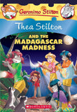 Front cover of the book 'Thea Stilton#24 - Thea Stilton and the Madagascar Madness' by Scholastic.