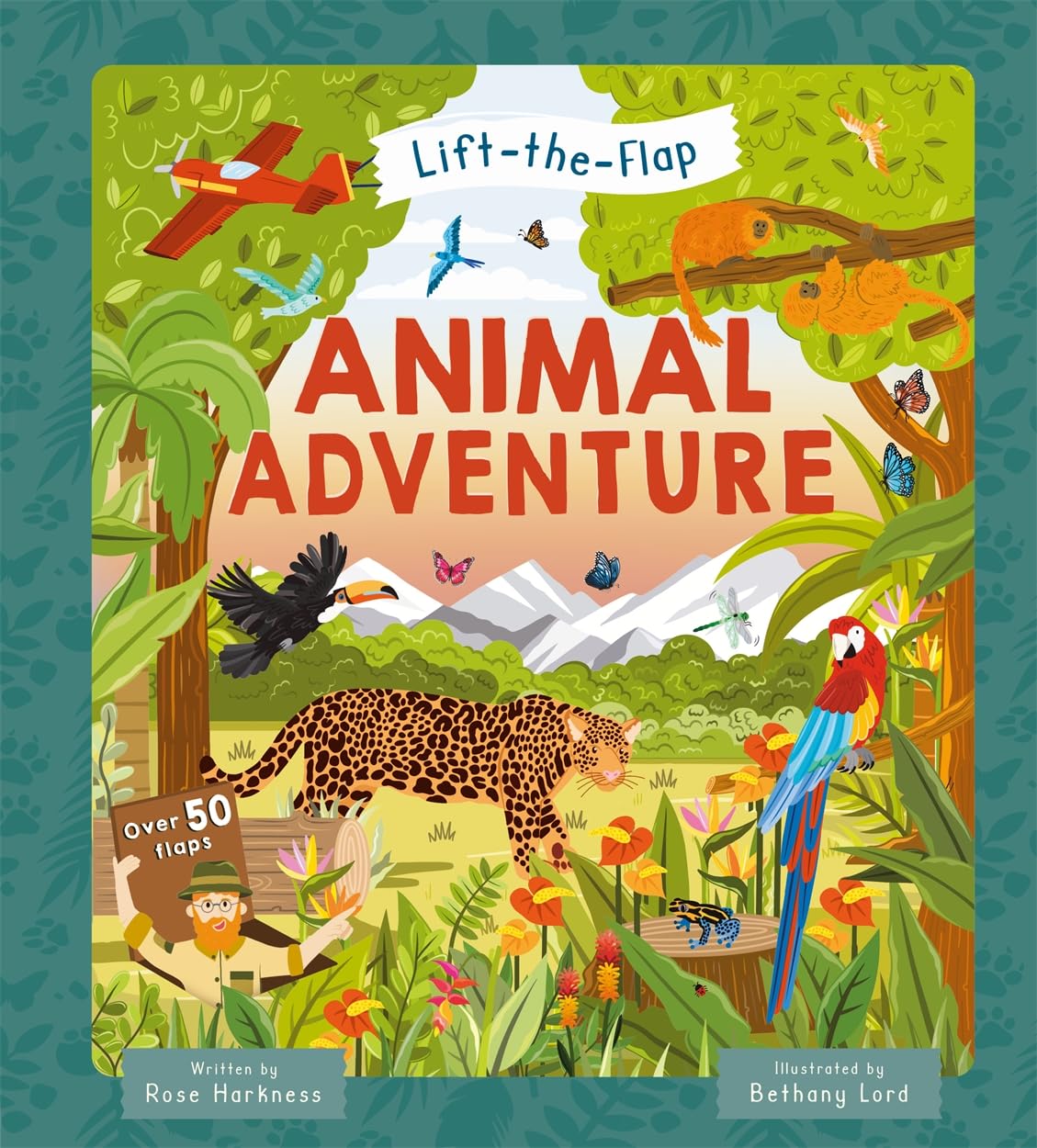 Front cover of the book 'Autumn Publishing Animal Adventure (A Lift-the-Flap Book).' by Parragon.