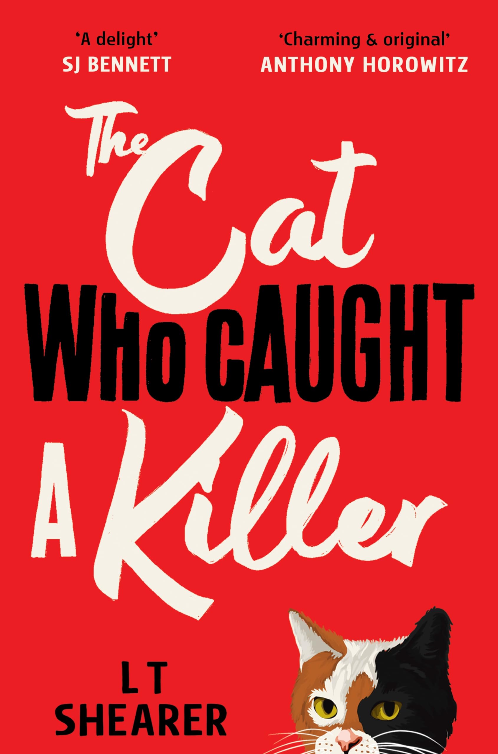Front cover of the book 'The Cat Who Caught a Killer (Conrad the Cat Detective, 1)' by L T Shearer.