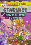 Front cover of the book 'Geronimo Stilton Cavemice #11: Sea Monster Surprise Stilton, Geronimo' by Geronimo Stilton.