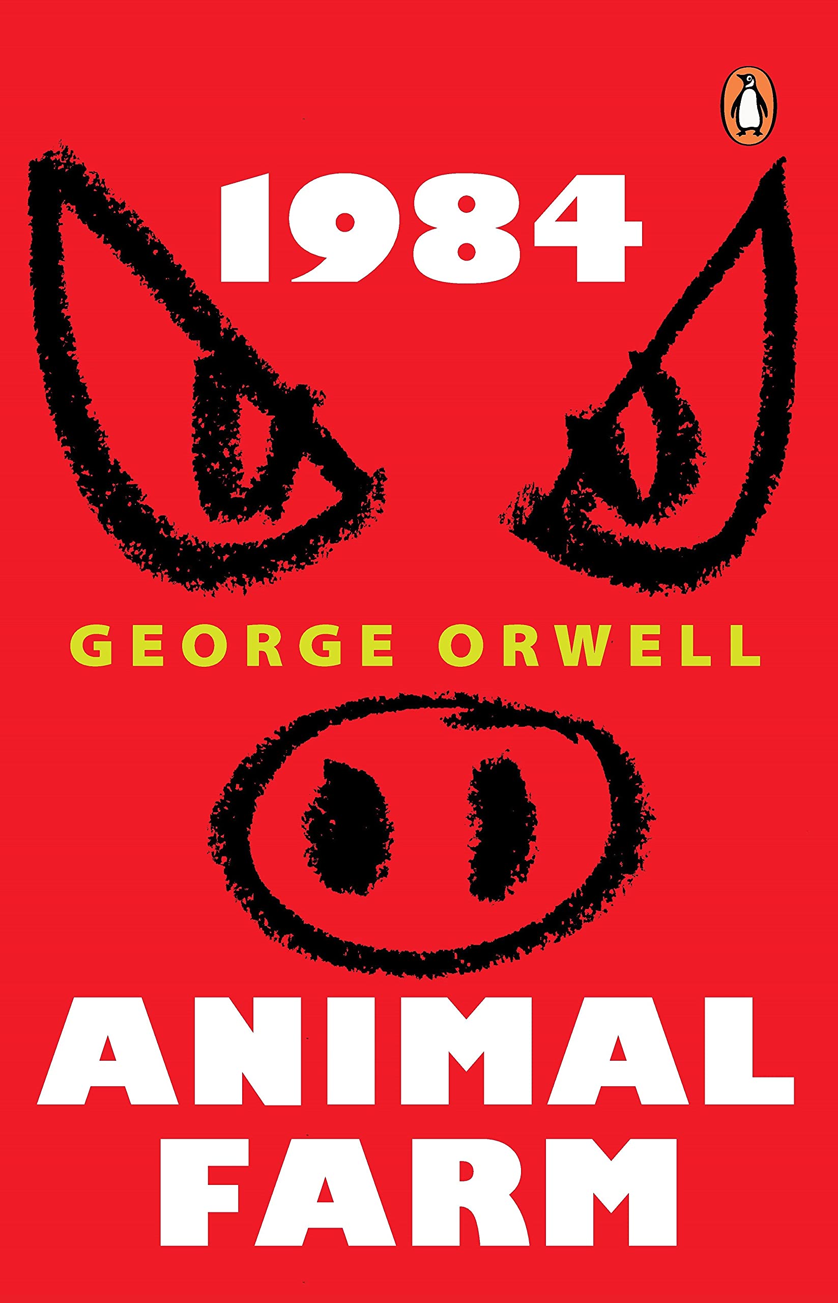 Front cover of the Paperback book '1984 & Animal Farm (PREMIUM PAPERBACK, PENGUIN INDIA)' by Orwell, George.