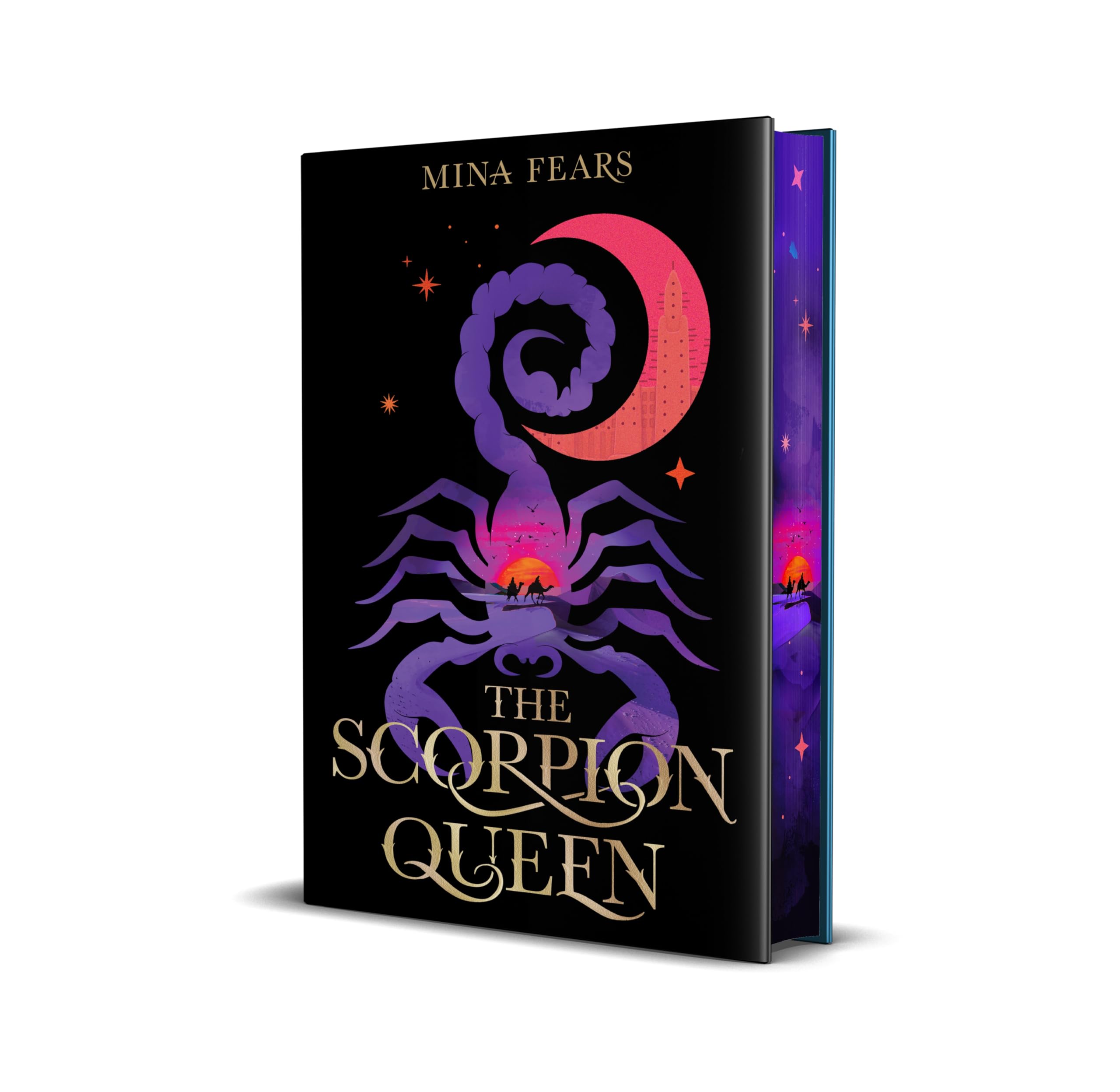 Front cover of the book 'Scorpion Queen' by Mina Fears.