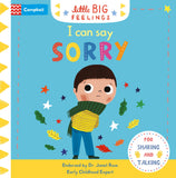 Front cover of the book 'I Can Say Sorry (Little Big Feelings)' by Campbell Books.