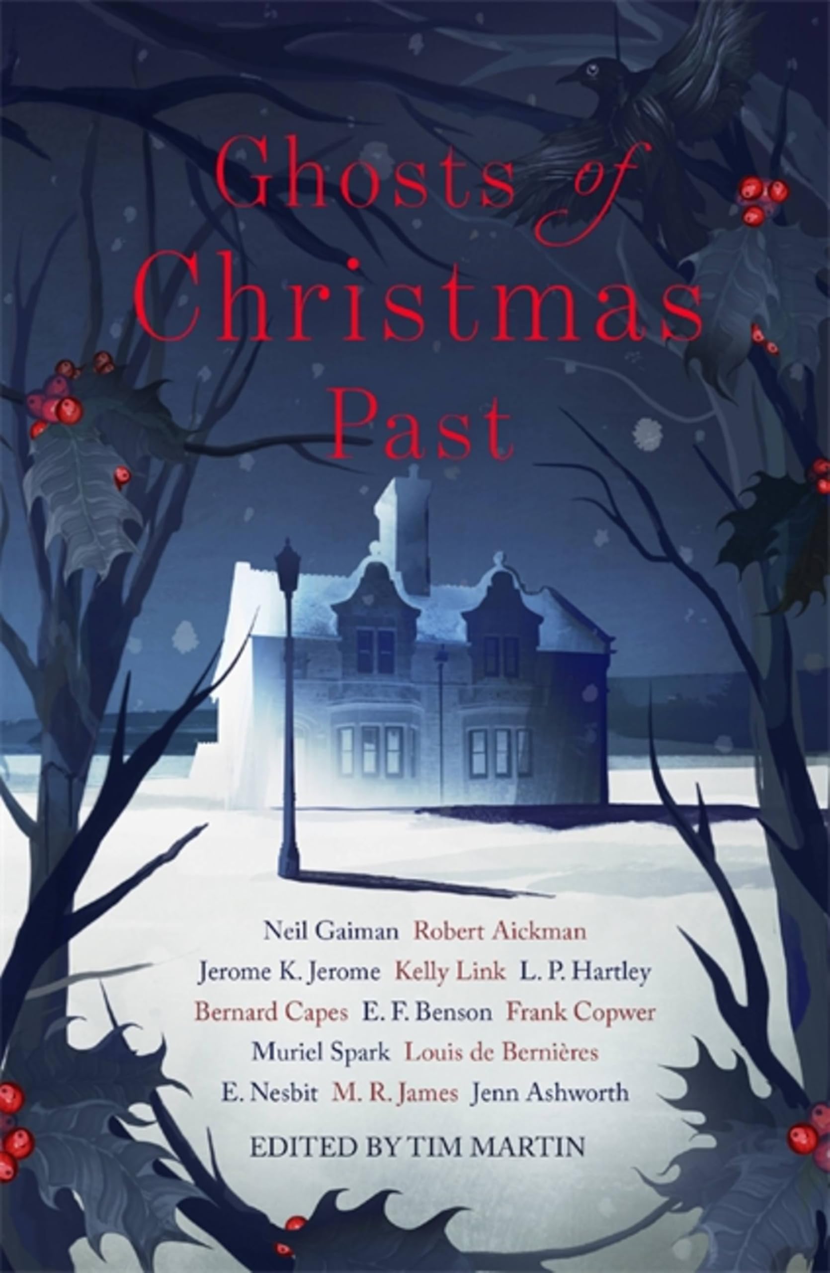 Front cover of the book 'Ghosts of Christmas Past: A chilling collection of modern and classic Christmas ghost stories' by Neil Gaiman.