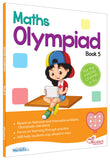 Front cover of the book 'Maths Olympiad 5' by Pegasus.