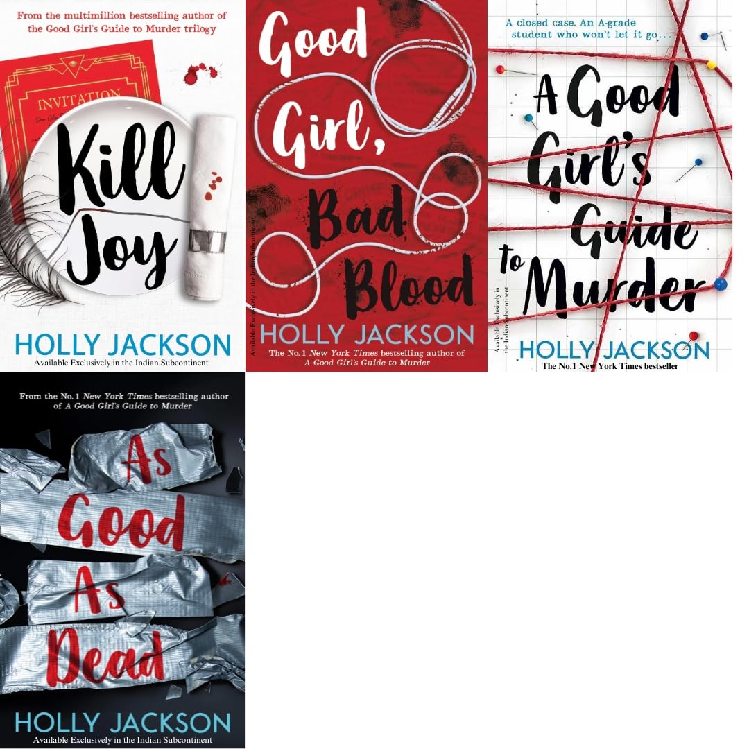 A Good Girl’s Guide To Murder Series 4 Books Set (Paperback) - A Good Girl's Guide to Murder; Good Girl, Bad Blood; As Good as Dead; Kill Joy NYBooksHub