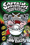 Front cover of the Paperback book 'Captain Underpants and the Tyrannical Retaliation of the Turbo Toilet 2000 Dav Pilkey' by Dav Pilkey.