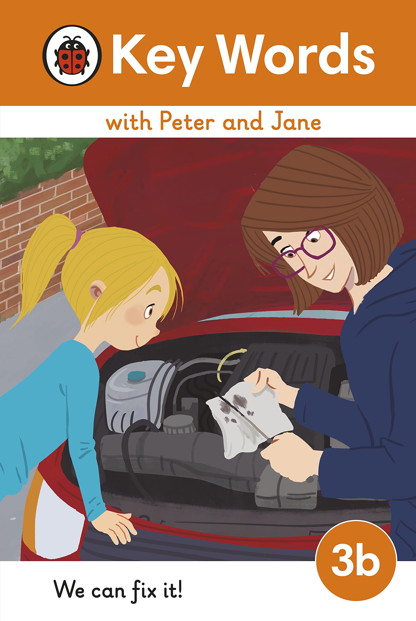 Front cover of the book 'Key Words with Peter and Jane Level 3b - We Can Fix It!' by Ladybird.