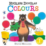 Front cover of the Board Book book 'Hugless Douglas Colours Board Book' by David Melling.