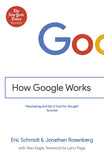 Front cover of the book 'How Google Works' by Schmidt, Eric & Rosenberg, Jonathan.