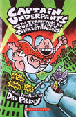 Front cover of the Paperback book 'Captain Underpants And The Terrifying Re-Turn Of Tippy Tinkletrousers DAV PILKEY' by Na.