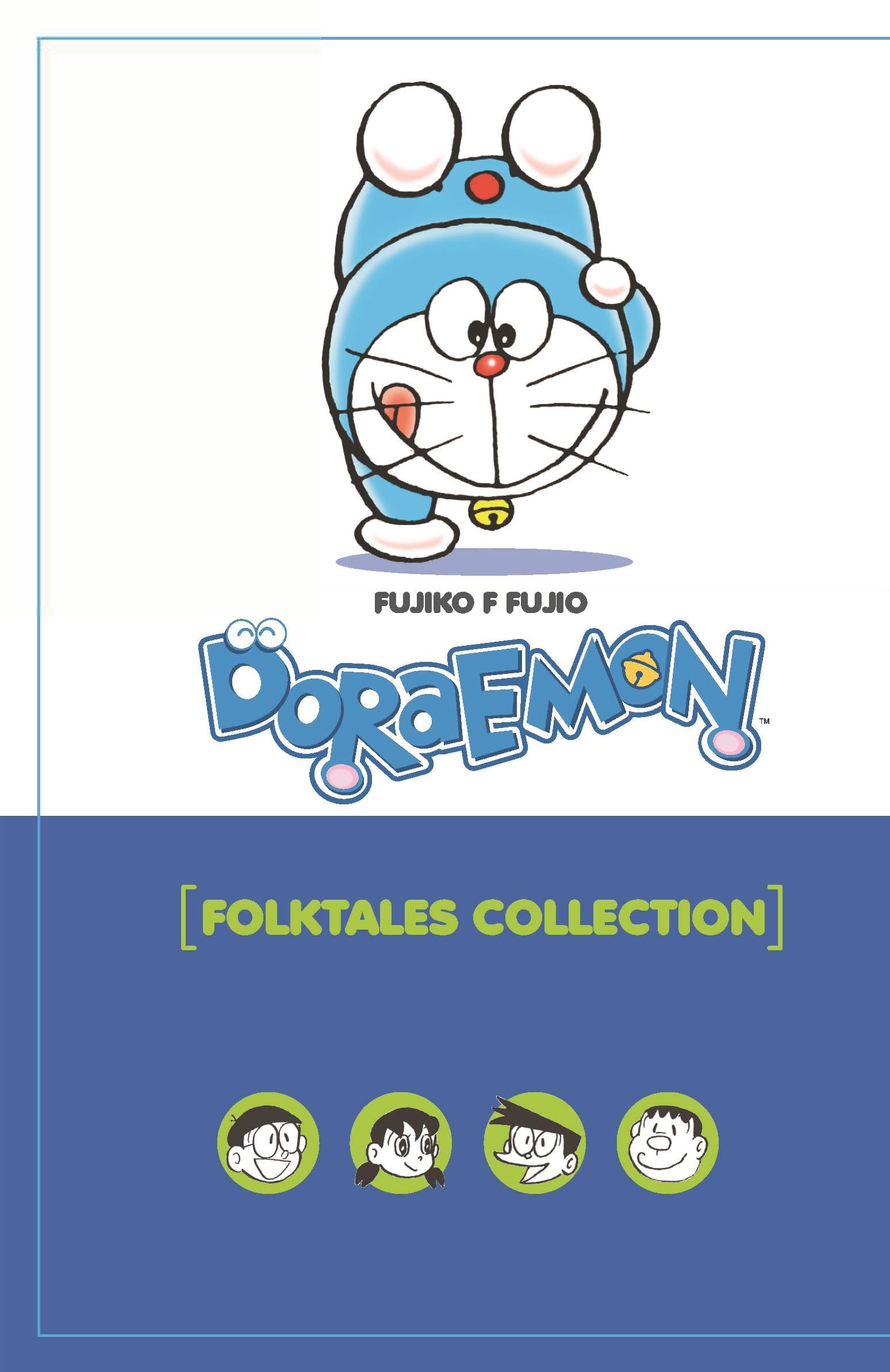 Front cover of the book 'Doraemon Folktales Collection' by Fujiko F Fujio.
