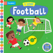 Front cover of the book 'I Love Football' by Campbell Books.