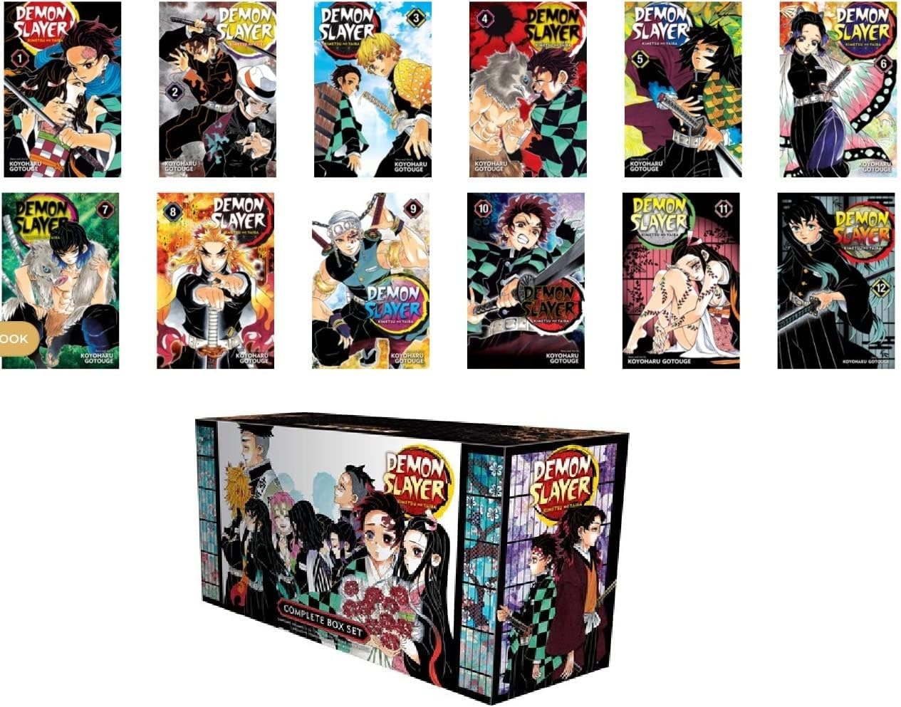 Demon Slayer: Kimetsu no Yaiba Vol 1-23 Comics Complete Manga Full/Loose Set by Eichiro Oda Rare Excellent Condition 🎁 Freebie: A free Manga Wall Poster - NYBooksHub