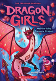 Front cover of the book 'Dragon Girls #4: Mei The Ruby Treasure Dragon' by Maddy Mara.