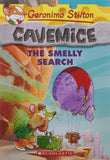Front cover of the Paperback book 'Geronimo Stilton - Cavemice #13 the Smelly Search' by Geronimo Stilton.