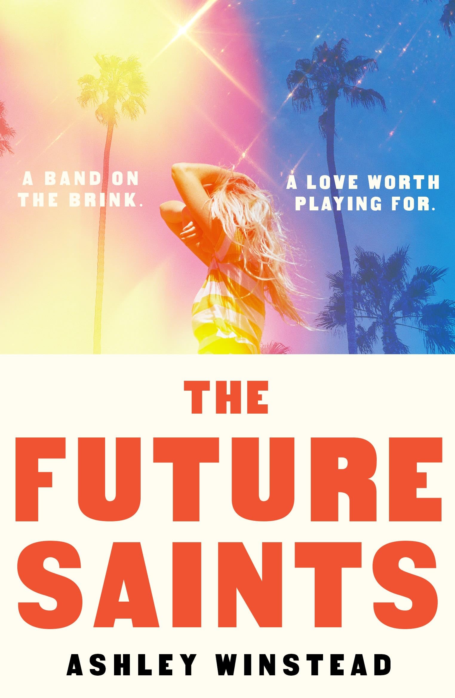 Front cover of the book 'The future saints' by Ashley Winstead.