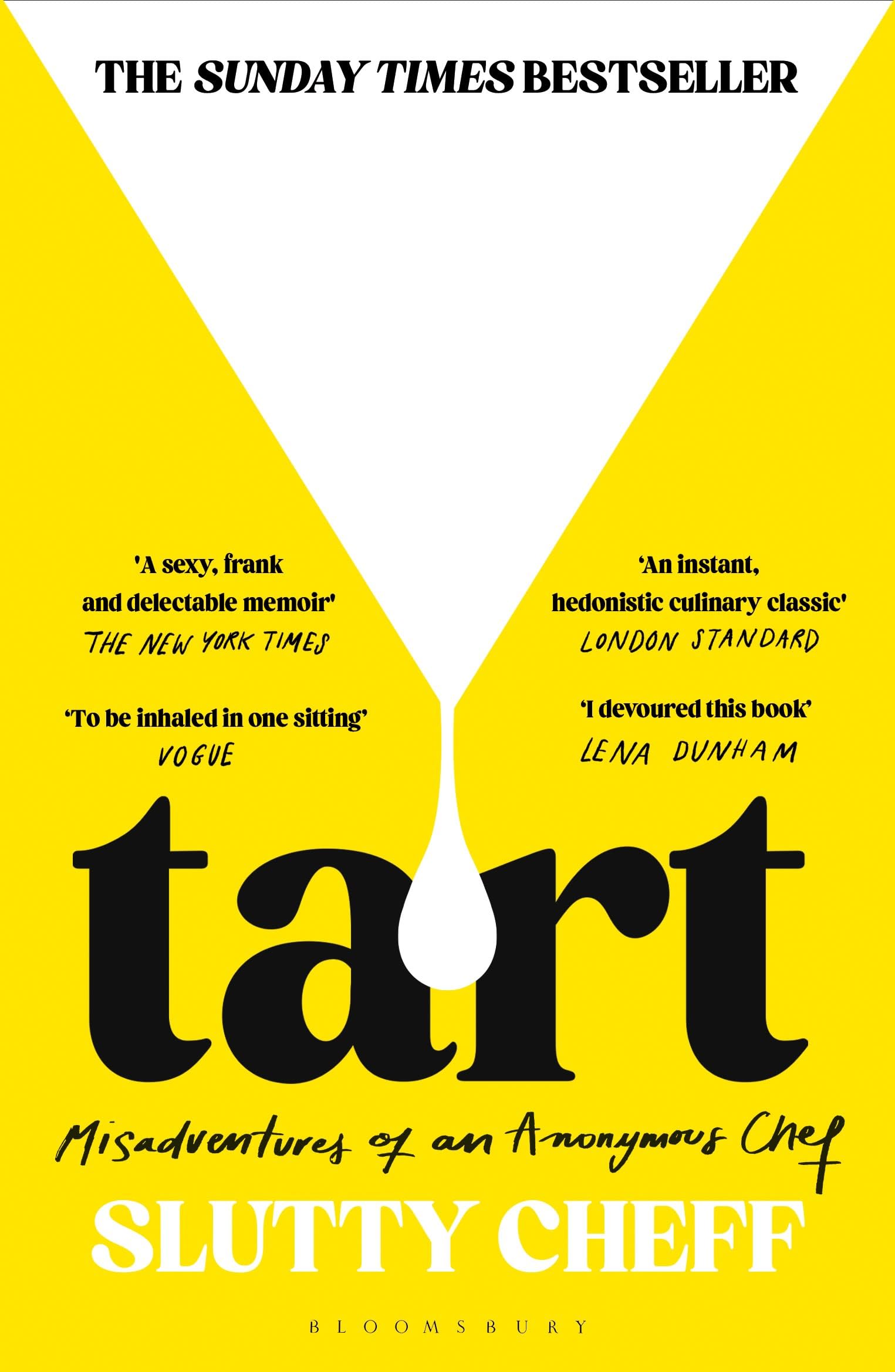Front cover of the book 'Tart' by Slutty Cheff.