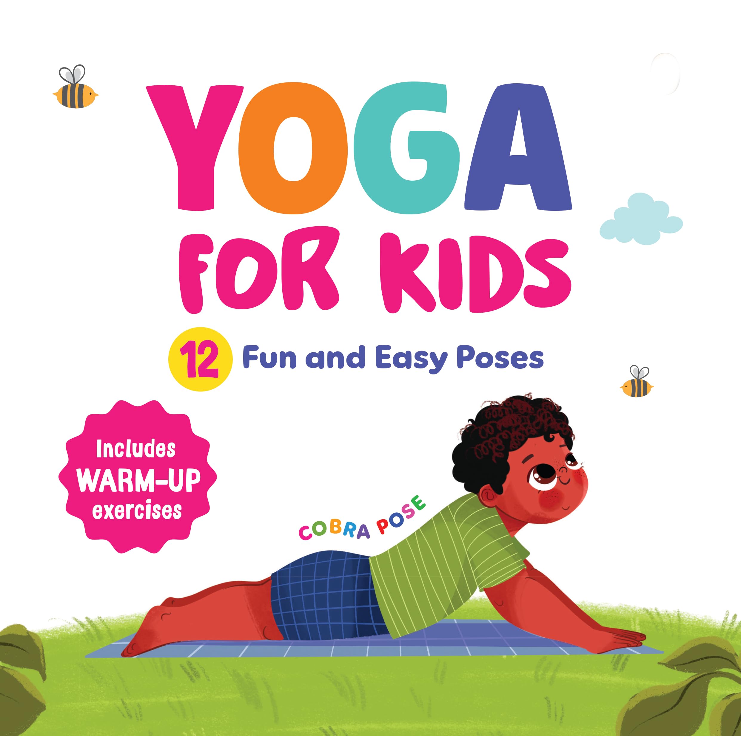 Front cover of the book 'Yoga for Kids: Fun and Simple Yoga Poses | Step-by-Step Guide to Physical and Mental Well-being | Illustrated Asanas for' by Penguin.