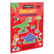 Front cover of the book 'Funfacts - Sticker Activity Book - Dinosaurs' by Parragon.